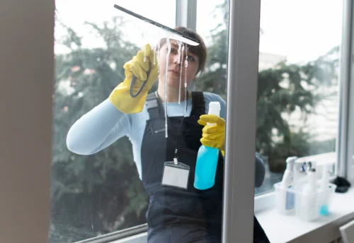 Nettoyage de vitres intérieures et extérieures à Trescléoux